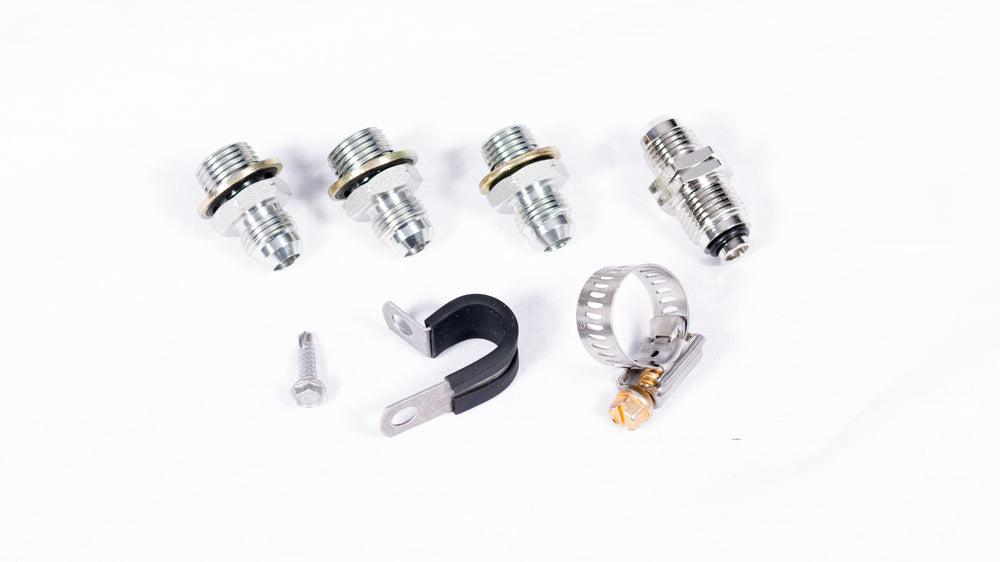 BMW E30 LHD LS Swap Power Steering Line Kit  - LS1/2 Only