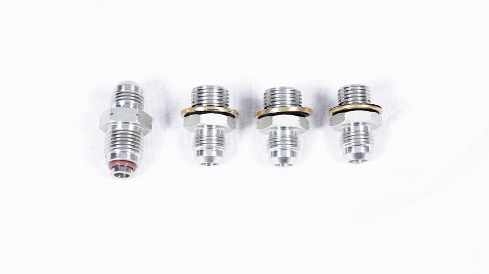 E30 / E36 High Pressure Power Steering Line for LS3 / bottom port PS pumps - LS3 Pump Only