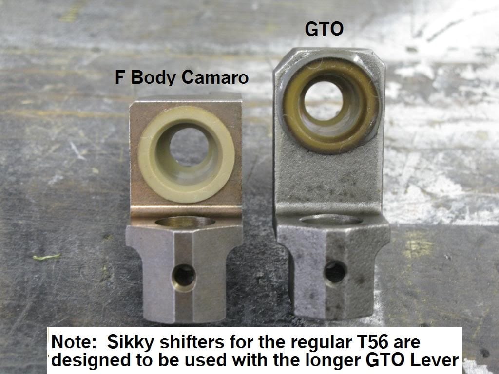 T56 Relocation Shifter- 5.5" back