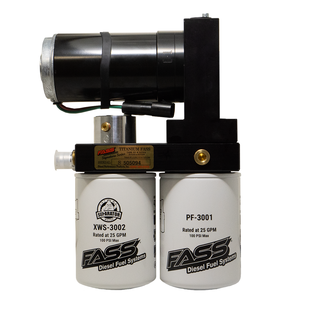 FASS 01-16 Chevy Duramax 250gph No Drop Titanium Plus Fuel System