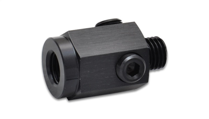 Female to Male Metric Union Extender with 3 x 1/8" NPT Ports; Metric Size: M16x1.5; NPT Size: 1/8" NPT