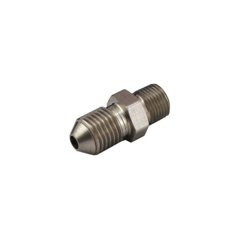 1/8" NPT to -4AN male fittings - SS