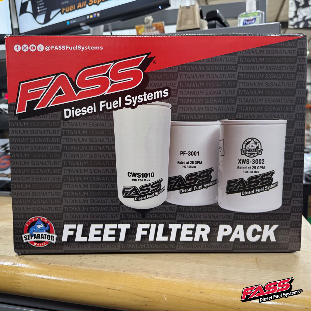 FASS Drop-In Fleet Filter Pack Contains (2) XWS3002XL & (2) CWS1010