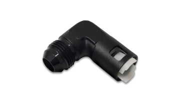 90 Degree Male AN Quick Disconnect EFI Adapter, AN Size: -8; EFI Line Size: 3/8"