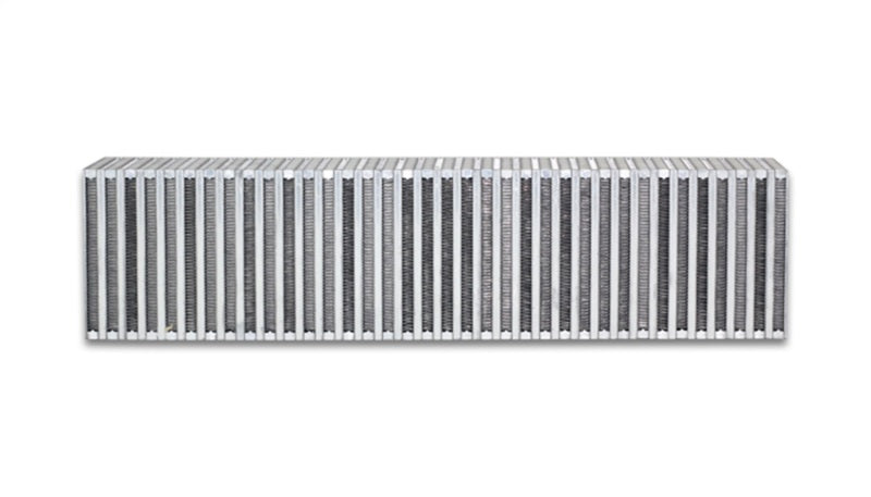 Vertical Flow Intercooler Core, 27" Wide x 6" High x 4.5" Thick
