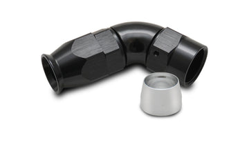 60 Degree High Flow Hose End Fitting for PTFE Lined Hose, -6AN