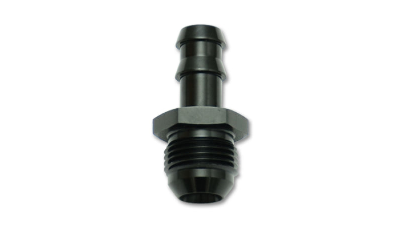 Male AN to Hose Barb Straight Adapter Fitting; Size: -10AN Hose Size: 5/8"