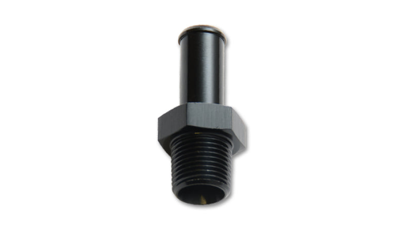 Male NPT to Hose Barb Straight Adapter Fitting; NPT Size: 3/8"; Hose Size: 5/16"