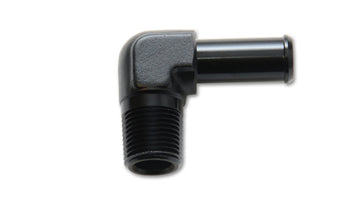 Male NPT to Hose Barb Adapter, 90 Degree; NPT Size: 1/8" Hose Size: 5/16"