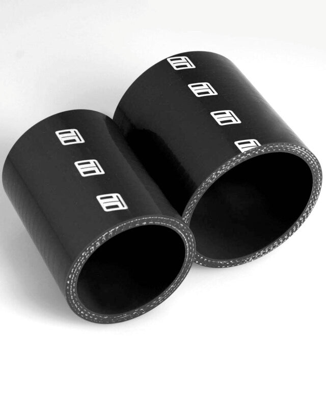 Straight 1.10" ID x 60mm - Black