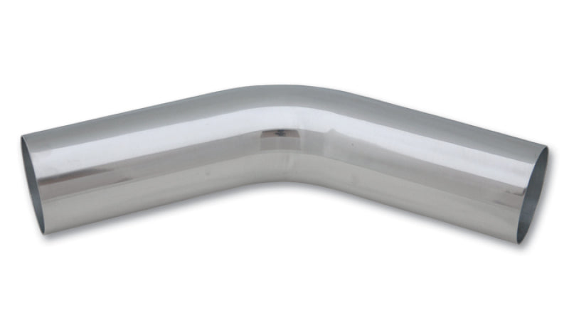 45 Degree Aluminum Bend, 3.25" O.D. - Polished