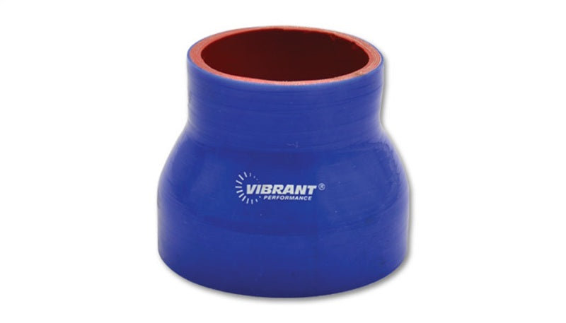 Reducer Coupler, 2.00" I.D. x 2.50" I.D. x 3.00" long - Blue