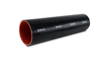 Straight Hose Coupler, 4.25" I.D. x 12.00" long - Black