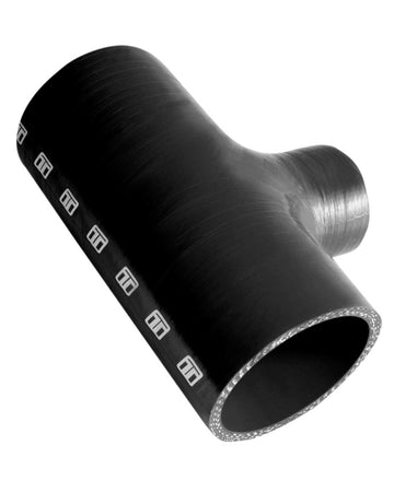 Hose Tee 2.75" ID 1.50" spout - Black