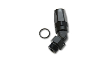 Male Hose End Fitting, 45 Degree; Size: -10AN; Thread: (10) 7/8"-14