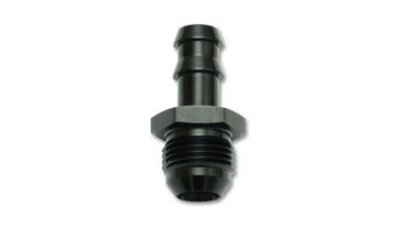 Male AN to Hose Barb Straight Adapter Fitting;  Size:  -8AN  Hose Size: 1/2"