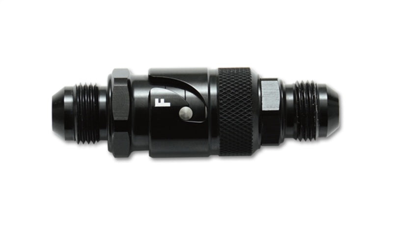 Dry Break Quick Release Adapter Fitting; Size: -4AN