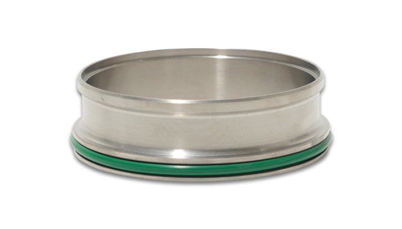 HD Clamp Titanium Weld Ferrule with O-Ring for 3.50" O.D. Tubing