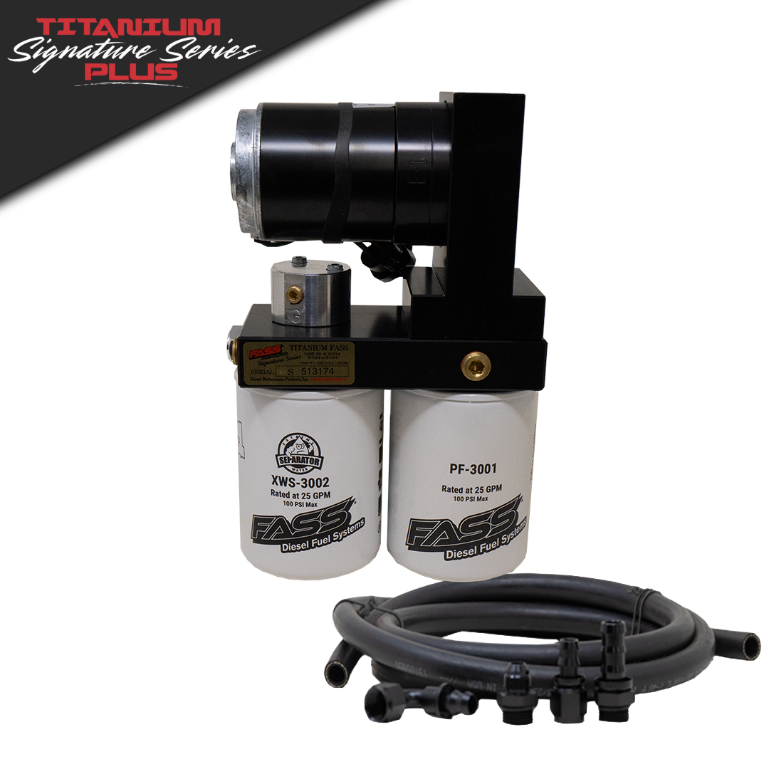 FASS 19-20 Dodge 2500/3500 Cummins 6.7L 100gph Titanium Signature Series Plus Fuel System