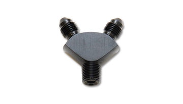 Y Adapter Fitting; Size: 1/8" NPT  x dual -3AN