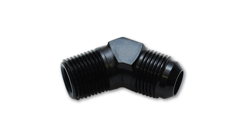 45 Degree Adapter Fitting; Size: -6AN x 1/8" NPT