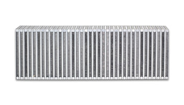 Vertical Flow Intercooler Core, 24" Wide x 8" High x 3.5" Thick