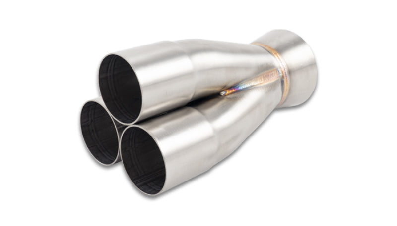 3-1 Merge Collector, 2.00" Inlet I.D.; Merge O.D. - 2.50";  Outlet O.D. - 3.00"