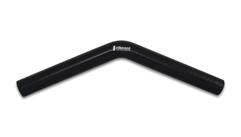 45 Degree Elbow, 1.00" I.D. x 8.00" Leg Length - Black