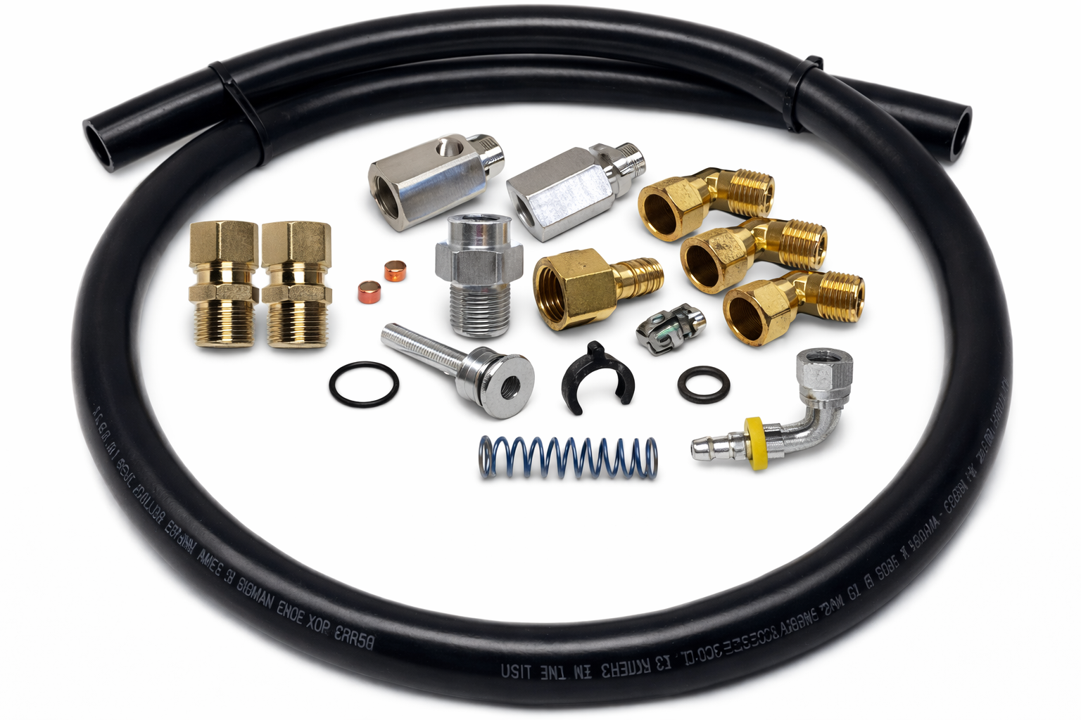 FASS Paccar Fuel Line Adapter Kit - Trucks Without Frame Mounted Water Separator