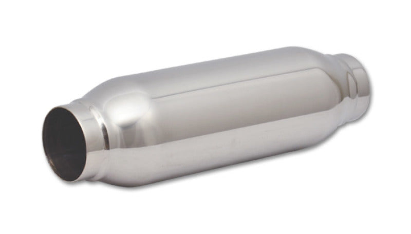 Bottle Style Resonator, 2.00" inlet/outlet x 12" Long