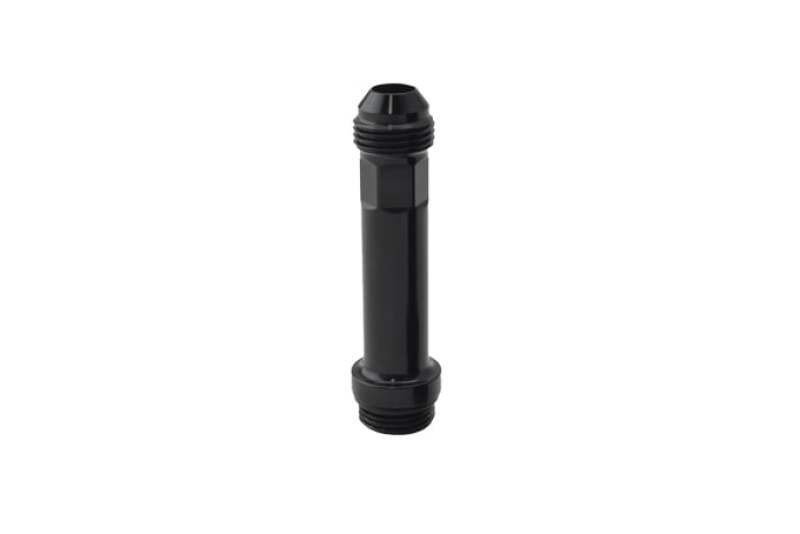 Billet Turbo Drain 70mm Extension AN-8 MALE to AN-8 orb PORT