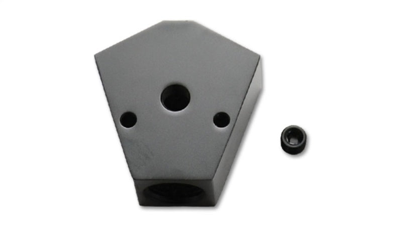 Y-Block Adapter with 1/8" NPT Port, Single Size: 3/8" NPT, Dual Size: 3/8" NPT