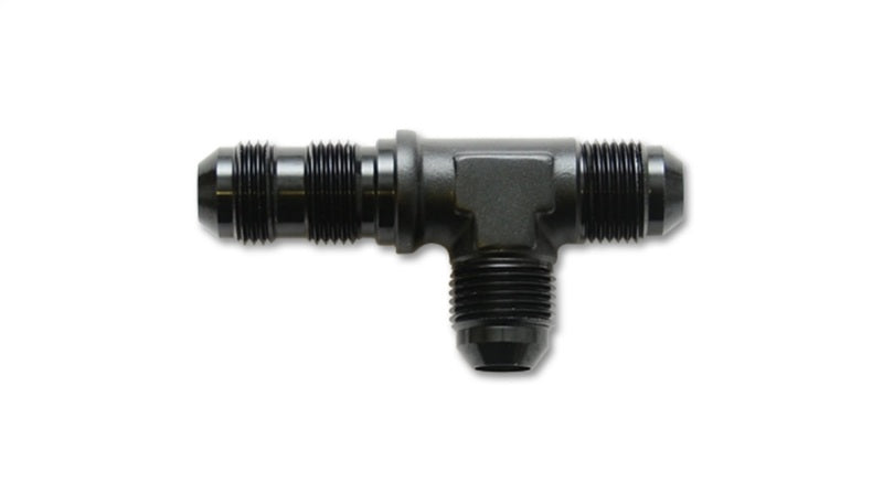 Bulkhead Adapter Tee on Run Fitting;  Size: -3AN