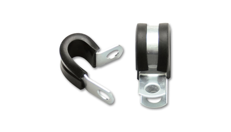 Stainless Steel Cushion P-Clamp for 1.125" O.D. Hose - Pack of 10