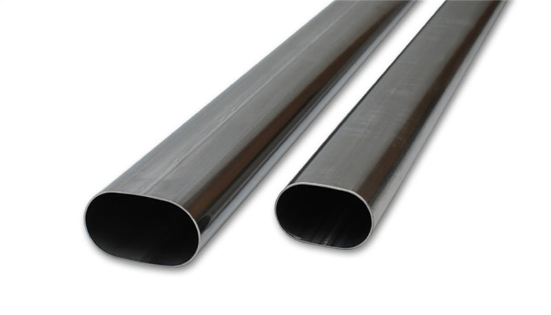Straight Oval Tubing, 4" O.D. - 5 feet long