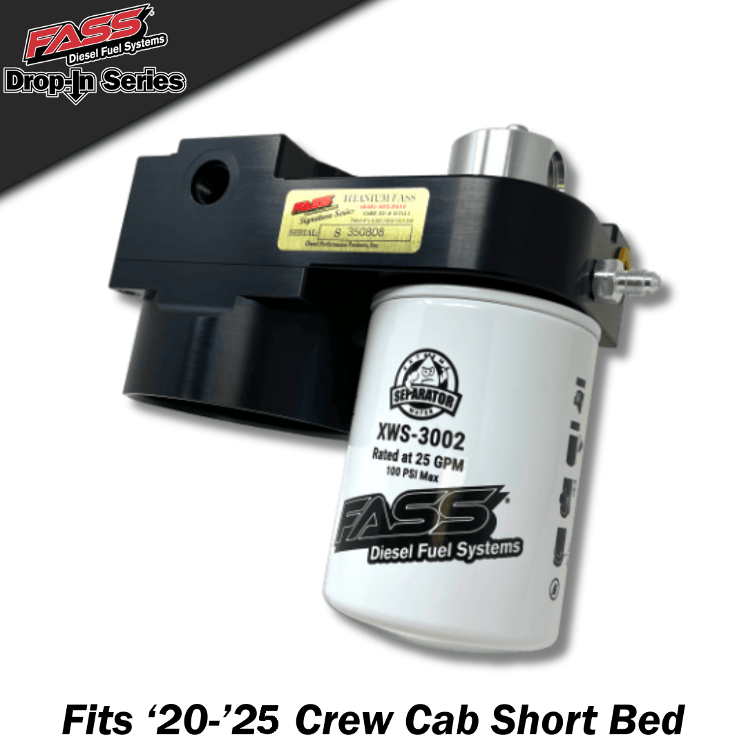 FASS 20-23 Duramax L5P Crew Cab Short Bed Drop-In Series Fuel System