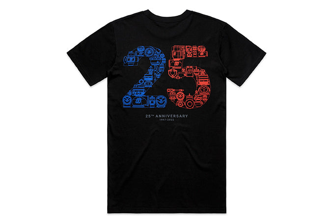 Turbosmart — TS T-Shirt Black (25 Years) S