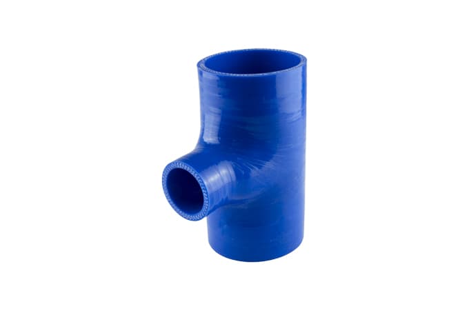 Turbosmart — Hose Tee 3.00" ID 1.5" spout - Blue
