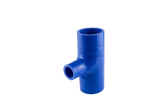 Turbosmart — Hose Tee 2.00" ID 1.00" spout - Blue