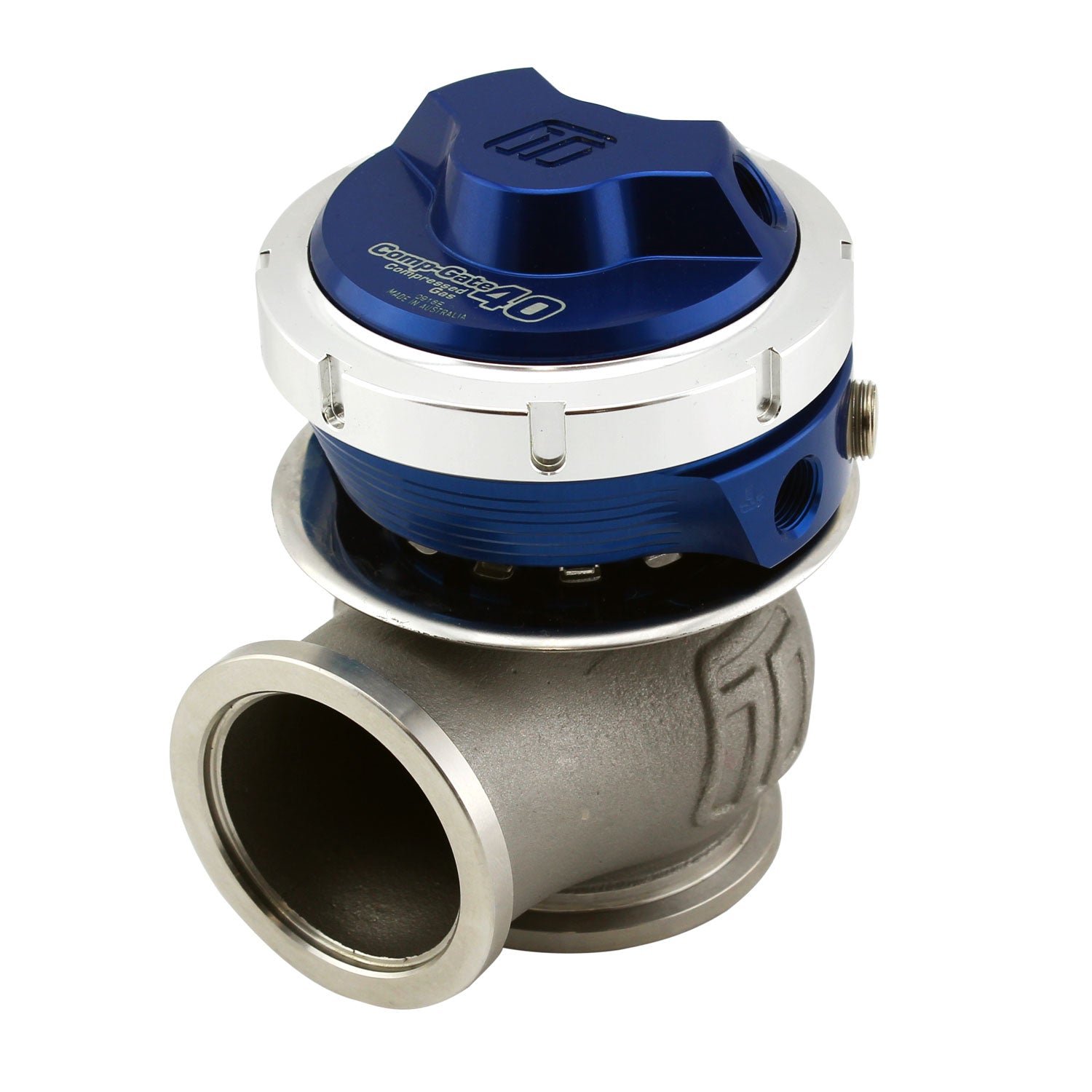 Turbosmart — GenV WG40CG CompGate40 Compressed Gas 5psi Blue